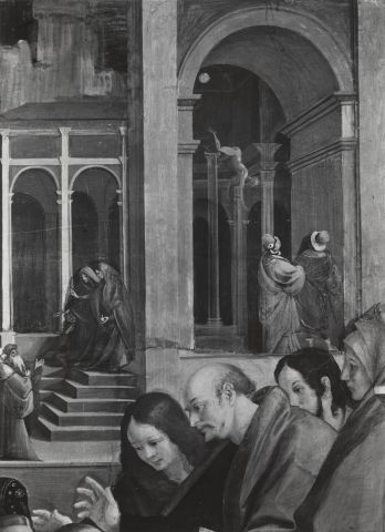 Rampazzi, Giustino — Ferrari Gaudenzio - sec. XVI - Storie della vita di santa Maria Maddalena — particolare